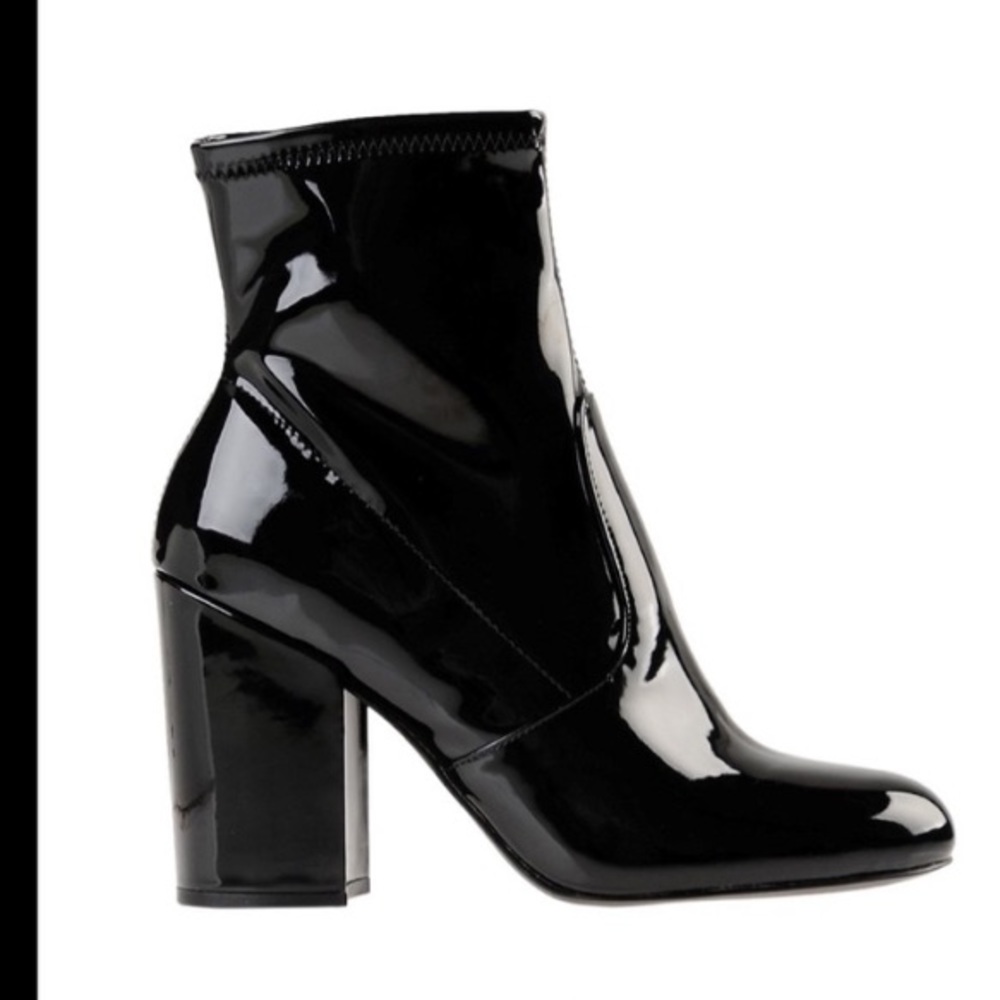 Steve Madden black gaze chunky heel boot-8